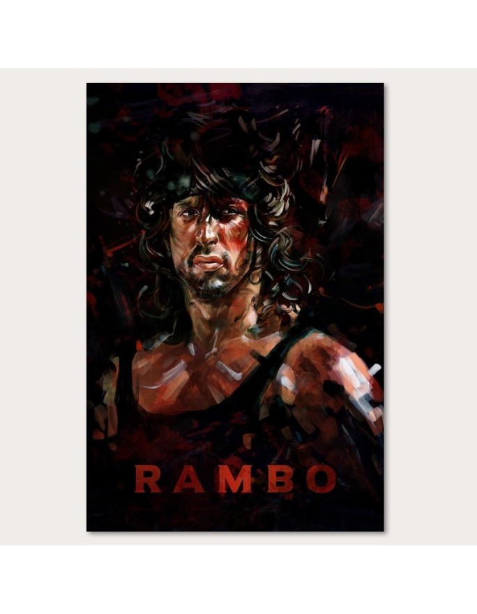 Obraz Rambo - do pokoju nastolatka Dmitry Belov | FEEBY