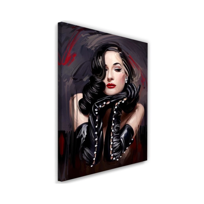 Obraz na ścianę Dita von Teese portret Dmitry Belov | FEEBY