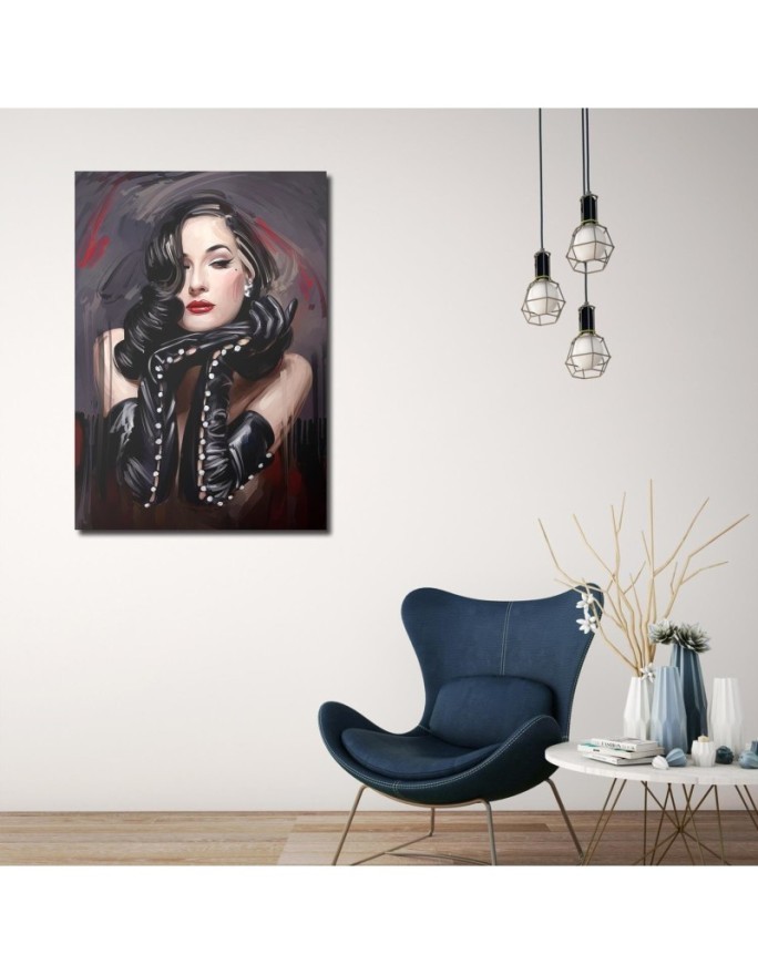 Obraz na ścianę Dita von Teese portret Dmitry Belov | FEEBY