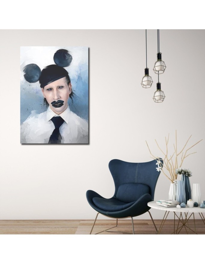 Obraz wydruk na płótnie do pokoju Marilyn Manson Dmitry Belov | FEEBY