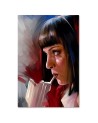 Obraz Uma Thurman Pulp Fiction na ścianę do salonu | FEEBY