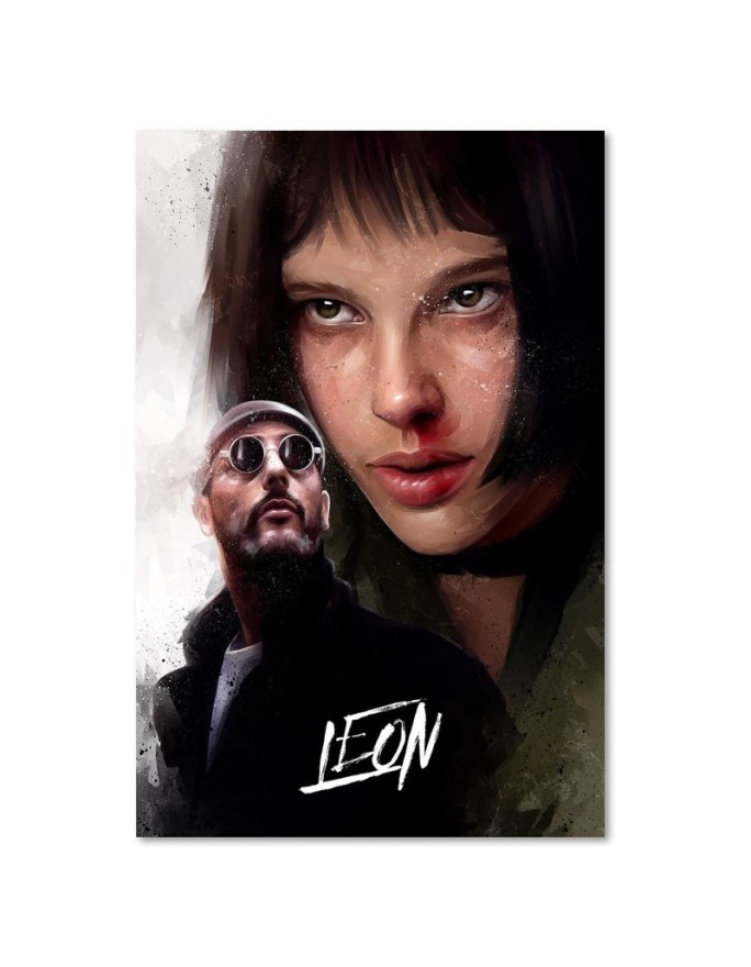 Obraz ścienny - Postacie z filmu Leon Zawodowiec Dmitry Belov | FEEBY
