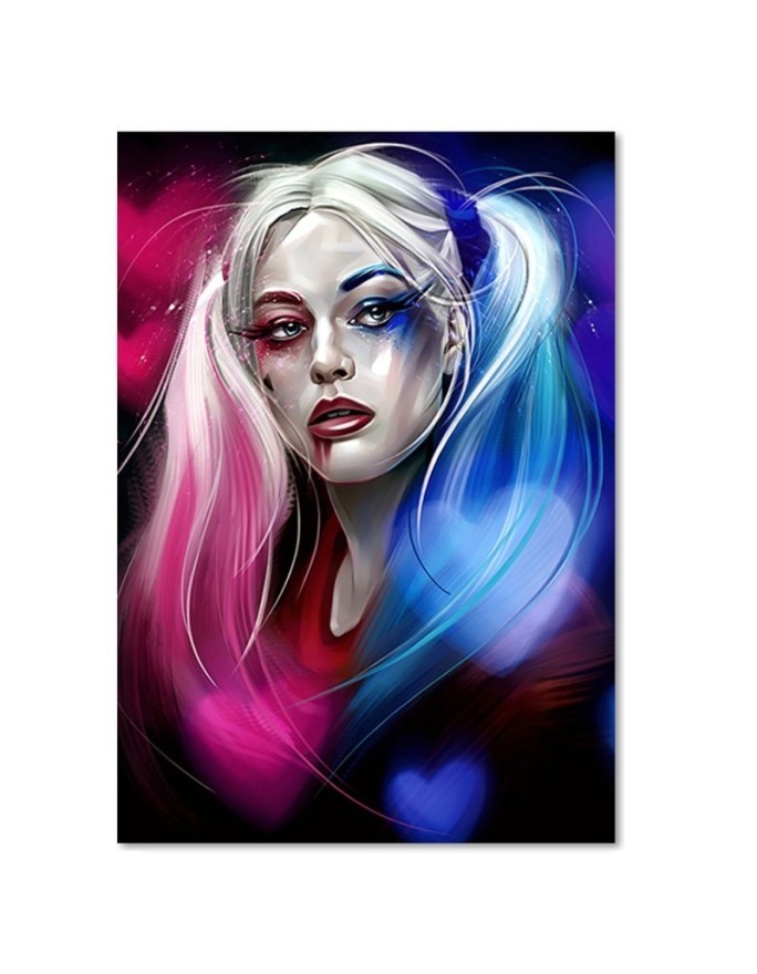 Obraz młodzieżowy Portret Harley Quinn Dmitry Belov | FEEBY