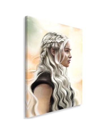 Canvas prints for the youth room Portrait of Daenerys Targaryen | FEEBY