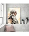 Obraz do pokoju młodzieżowego Portret Daenerys Targaryen | FEEBY