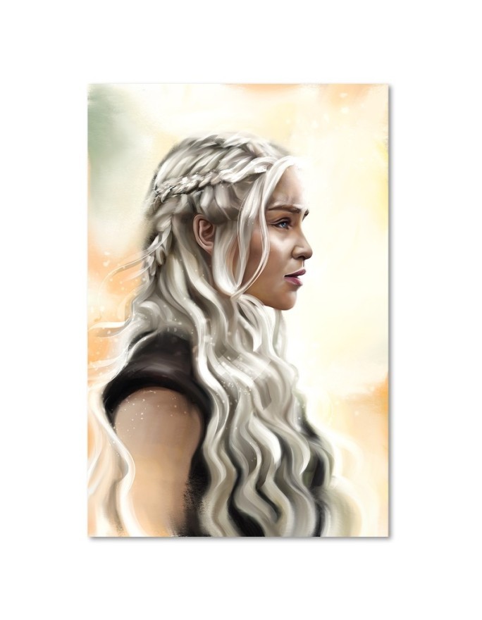 Obraz do pokoju młodzieżowego Portret Daenerys Targaryen | FEEBY