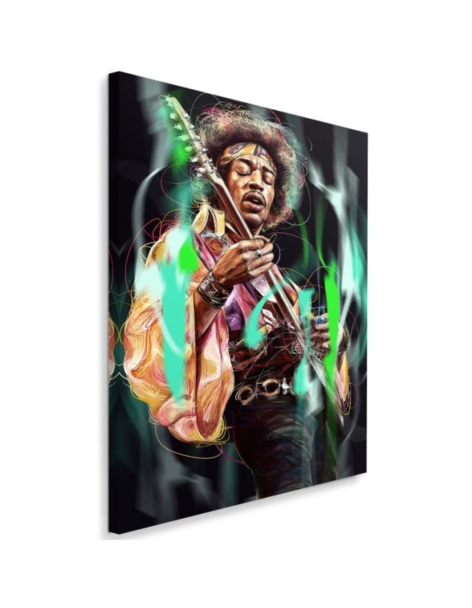 Obraz Jimi Hendrix - dekoracja ścienna do pokoju Dmitry Belov | FEEBY