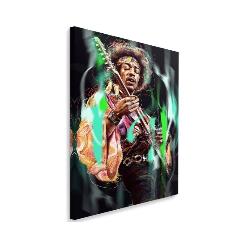 Obraz Jimi Hendrix - dekoracja ścienna do pokoju Dmitry Belov | FEEBY