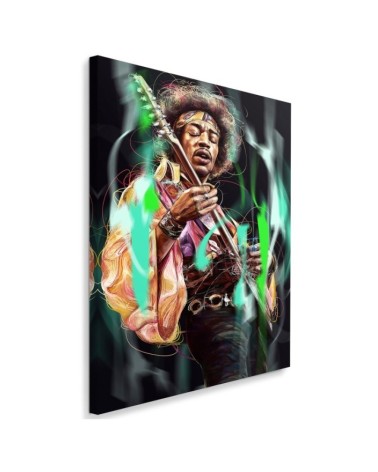 Canvas prints Jimi Hendrix - wall decoration for a room Dmitry Belov | FEEBY