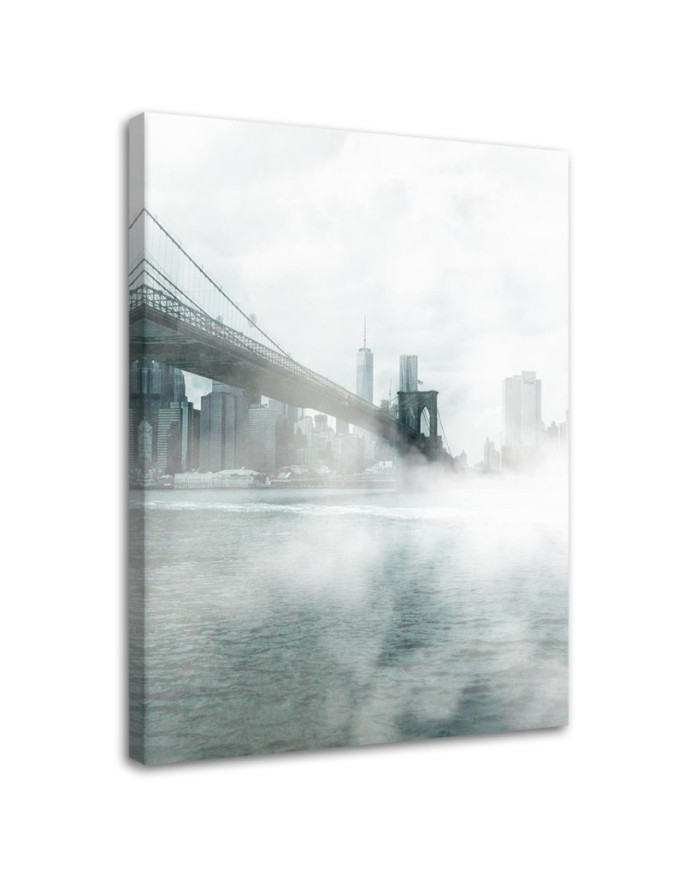 Obraz do salonu Brooklyn Bridge we mgle Dmitry Belov | FEEBY