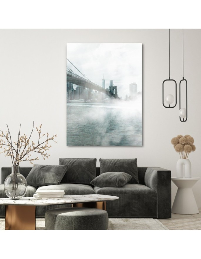 Obraz do salonu Brooklyn Bridge we mgle Dmitry Belov | FEEBY