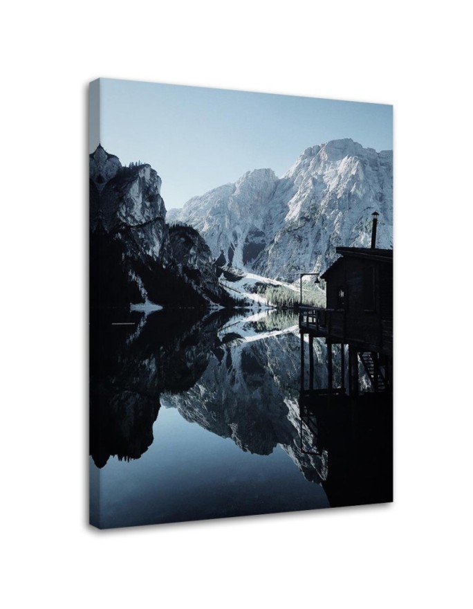 Obraz drukowany ścienny Pejzaż Lago de Braies Dmitry Belov | FEEBY