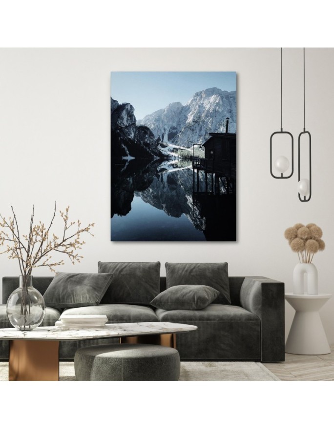 Obraz drukowany ścienny Pejzaż Lago de Braies Dmitry Belov | FEEBY