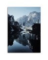 Obraz drukowany ścienny Pejzaż Lago de Braies Dmitry Belov | FEEBY