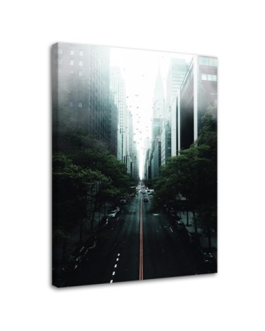 Painting on canvas New York city street Dmitry Belov | FEEBY