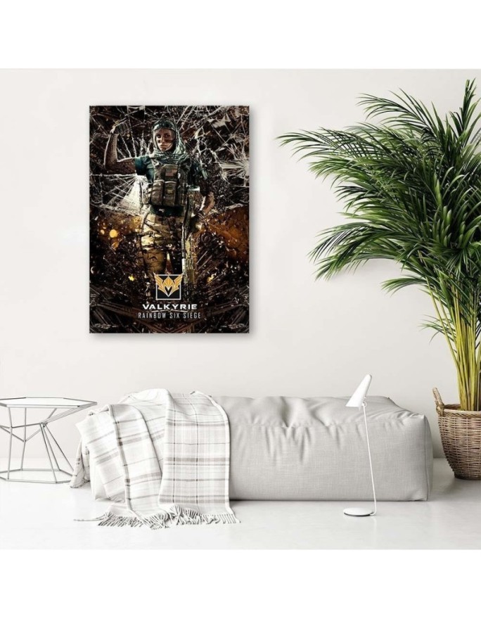 Obraz młodzieżowy na ścianę - Postać Rainbow six siege | FEEBY