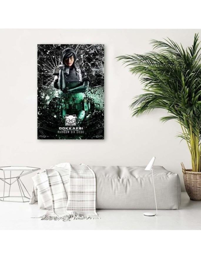 Youth wall art painting - Character Rainbow six siege | FEEBY