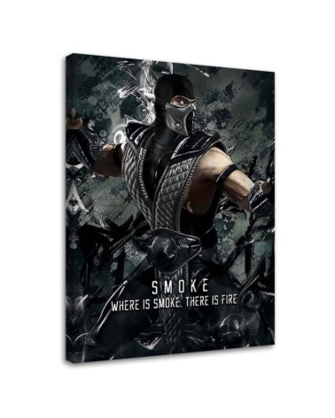 Canvas prints for teenager's room for wall - Mortal Kombat game | FEEBY