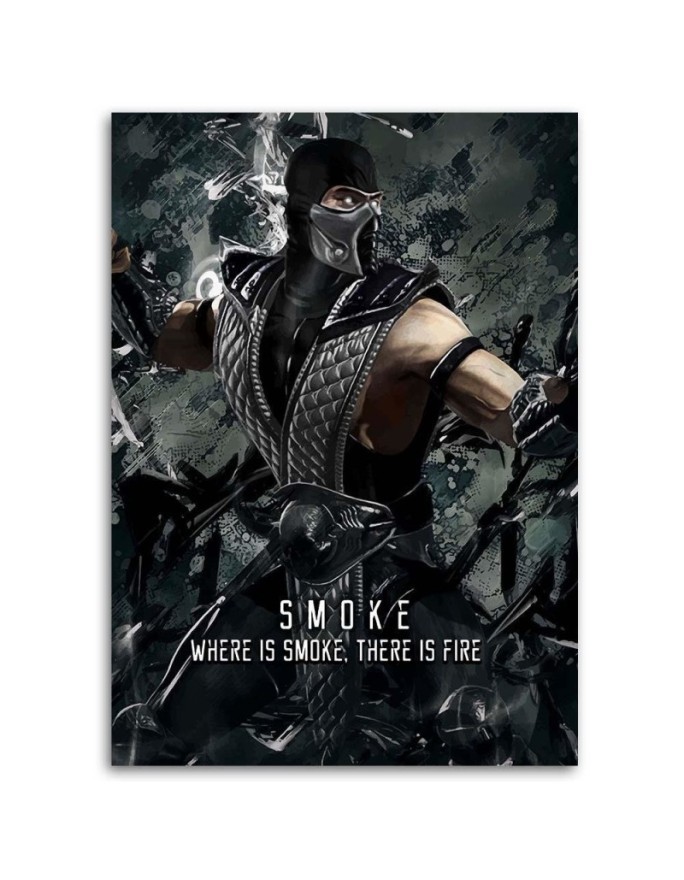 Obraz do pokoju nastolatka na ścianę Gra Mortal Kombat | FEEBY