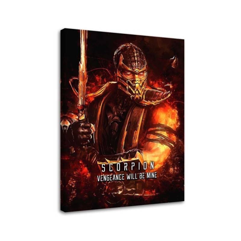 Obraz do pokoju nastolatka na ścianę Gra Mortal Kombat | FEEBY