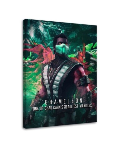 Canvas prints for a teenager's room on the wall Mortal Kombat game | FEEBY