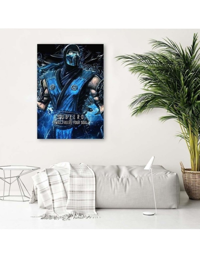 Obraz do pokoju nastolatka na ścianę Gra Mortal Kombat | FEEBY