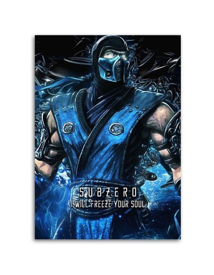 Obraz do pokoju nastolatka na ścianę Gra Mortal Kombat | FEEBY