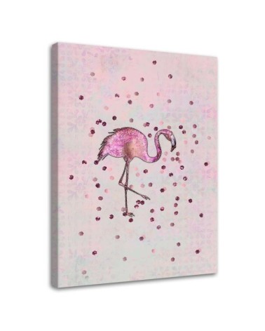 Canvas prints for children's room Impressive flamingo Andrea Haase | FEEBY