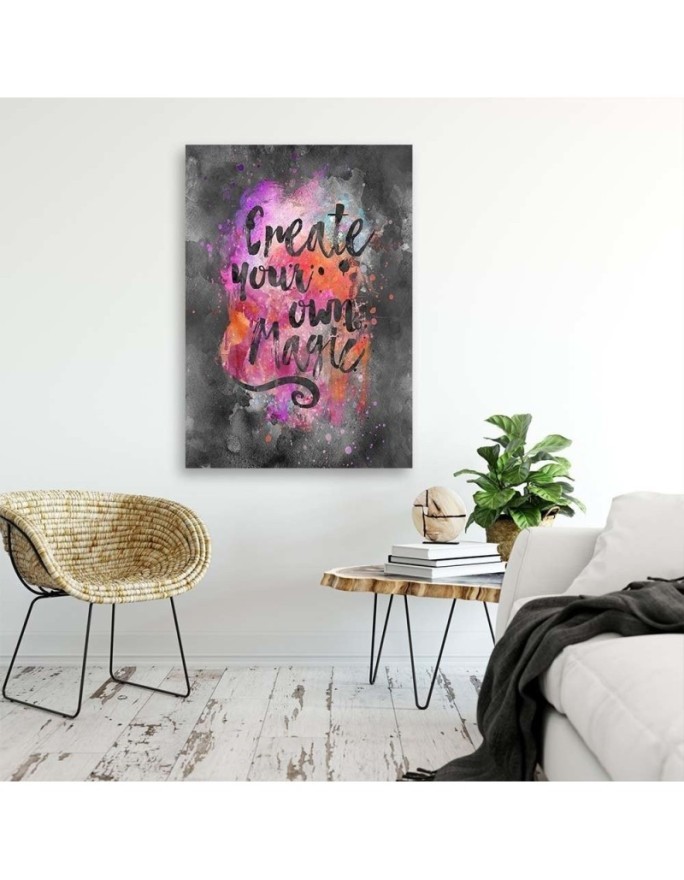 Obraz digital art Akwarelowy napis Andrea Haase | FEEBY