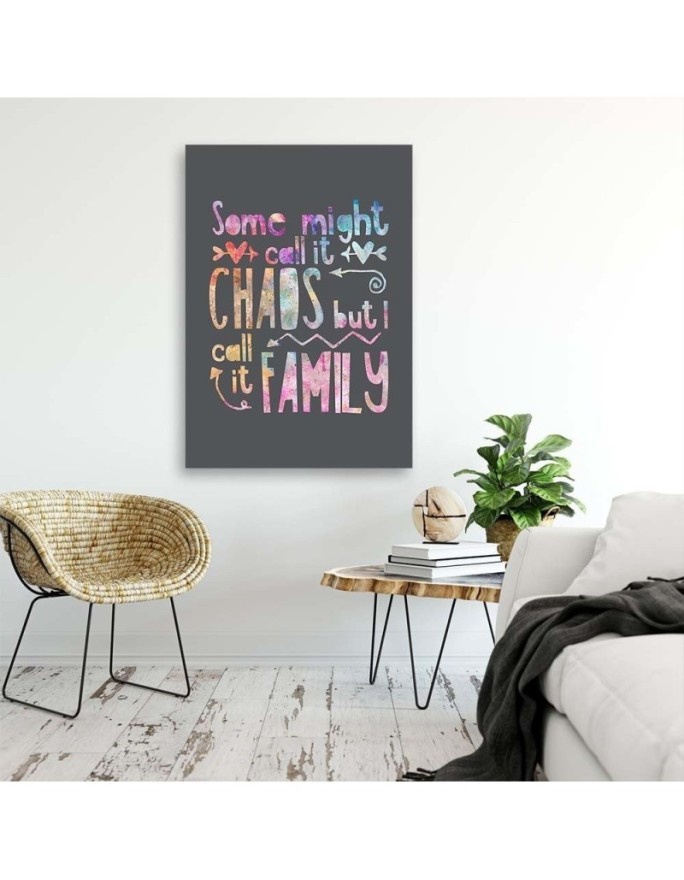 Obraz typograficzny na ścianę Kolorowy napis Andrea Haase | FEEBY