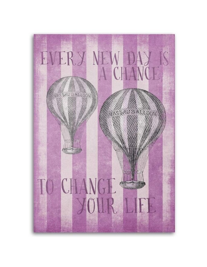 Canvas prints for children's room - Balloons and lettering Andrea Haase | FEEBY