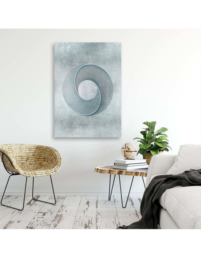 Canvas print - Blue wheel Andrea Haase | FEEBY