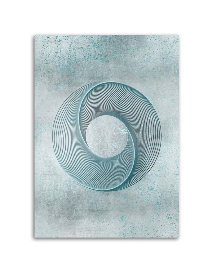 Canvas print - Blue wheel Andrea Haase | FEEBY