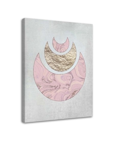 Canvas prints for spa living room - Geometric shapes by Andrea Haase | FEEBY