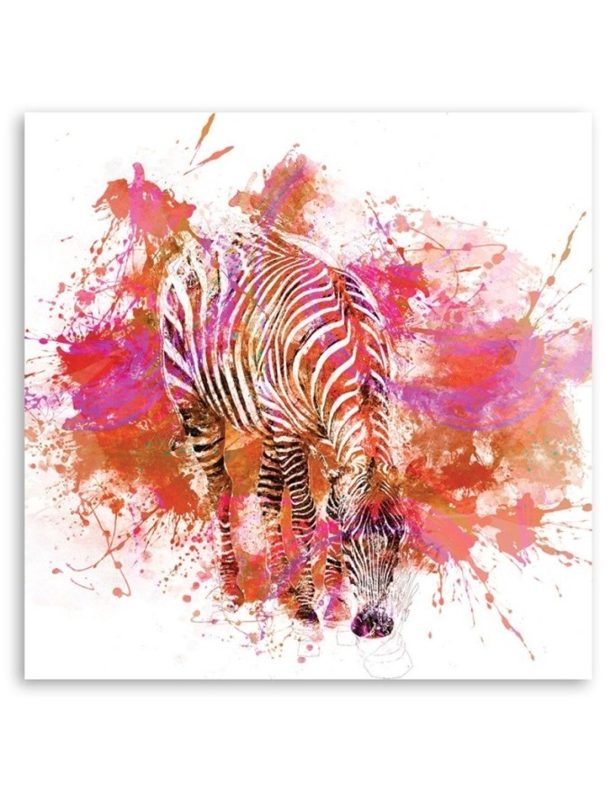 Obraz do pokoju dziecka Pastelowa zebra Andrea Haase