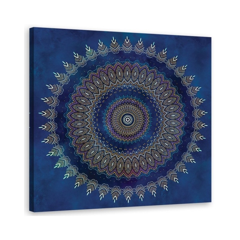 Obraz do sypialni na ścianę Niebieska mandala Andrea Haase