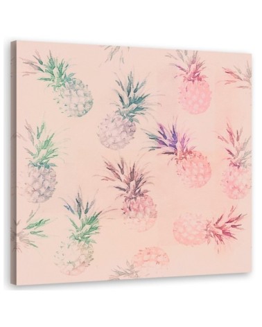 Kitchen Canvas painting Pastel pineapples Andrea Haase | FEEBY