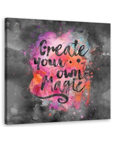 Obraz drukowany ścienny Napis Create your own magic Andrea Haase