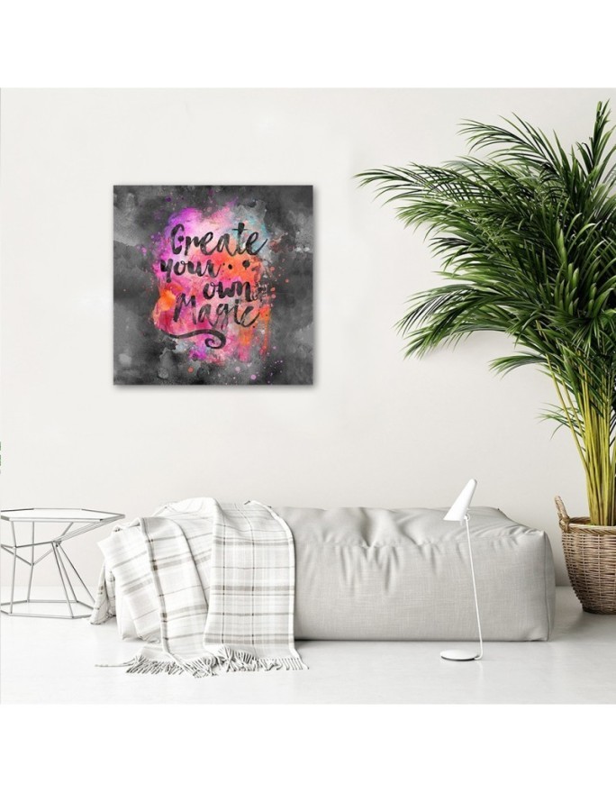 Obraz drukowany ścienny Napis Create your own magic Andrea Haase