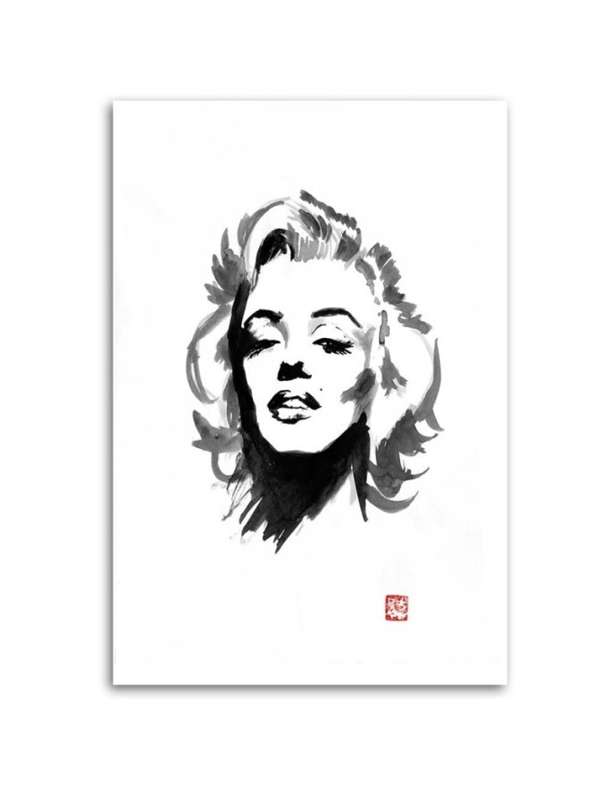 Marilyn Monroe - nowoczesny obraz do salonu, sypialni Péchane