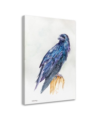 Illustration wall art painting - Bluebird Dorota Martynska | FEEBY