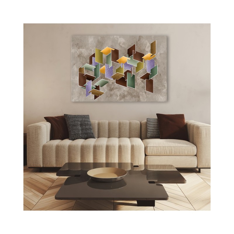 Bild auf Leinwand - 3D -Rätsel | Feeby