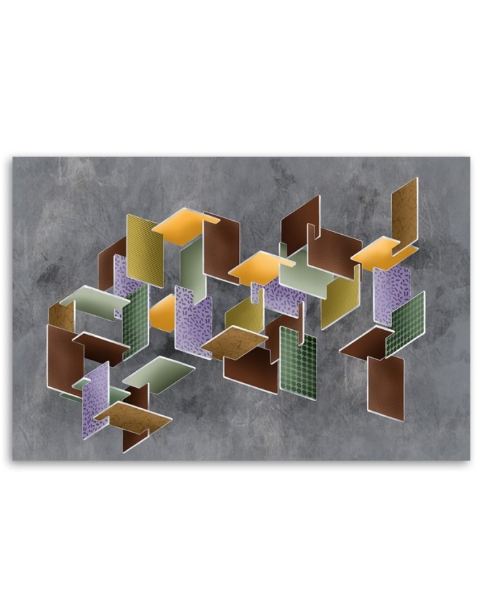 Obraz na płótnie canvas do biura - Puzzle ksztalty 3D