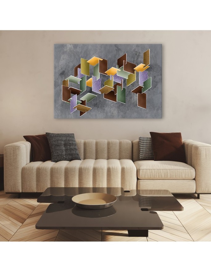 Obraz na płótnie canvas do biura - Puzzle ksztalty 3D