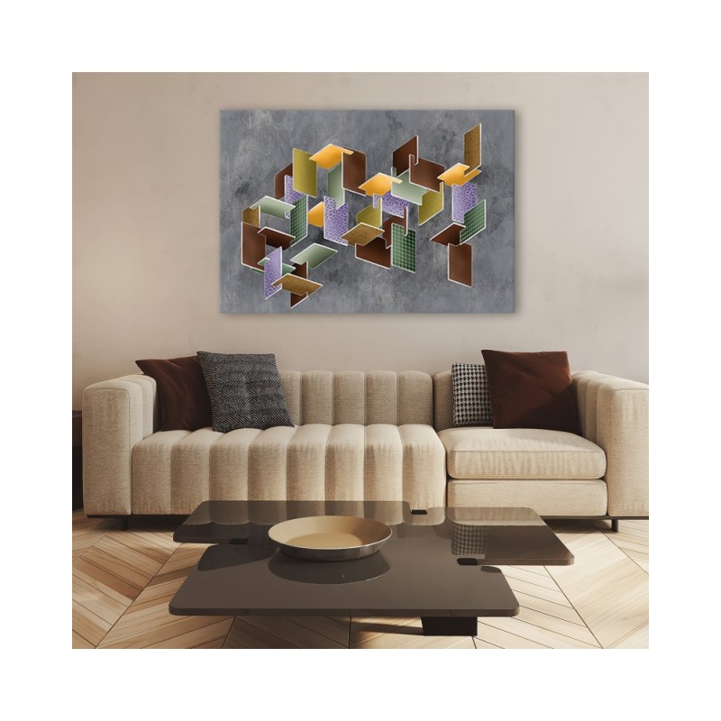 Bild auf Leinwand - 3D -Rätsel | Feeby