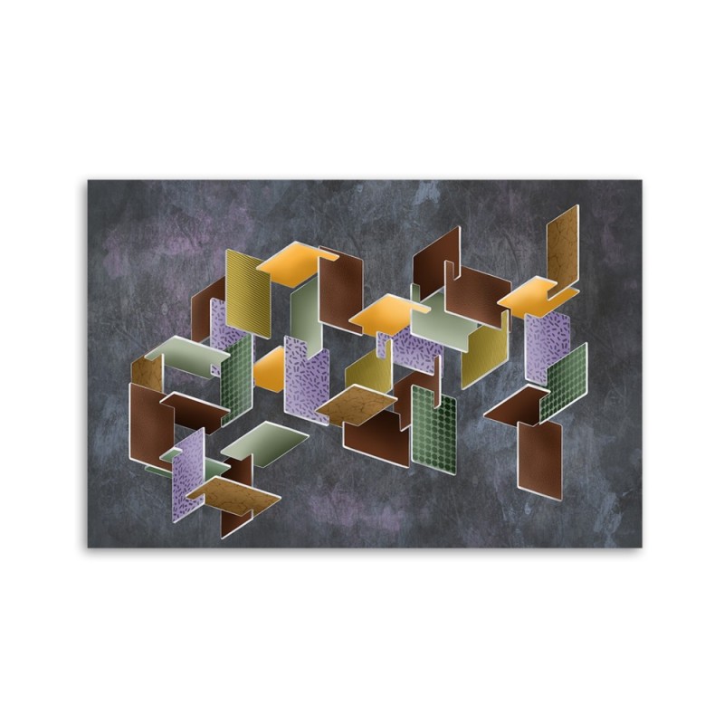 Leinwandbild - 3D -Rätsel | Feeby