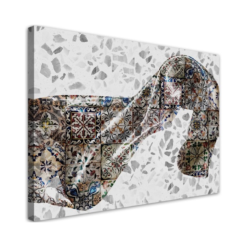 Leinwandbild - Abstrakt 3D | Feeby