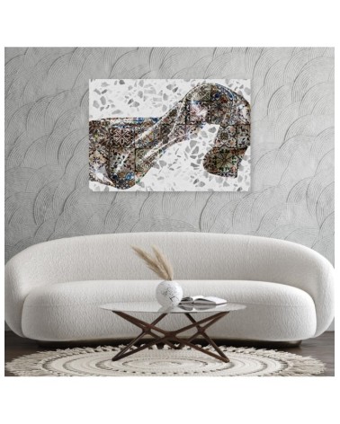 Leinwandbild - Abstrakt 3D | Feeby