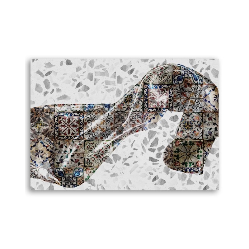 Leinwandbild - Abstrakt 3D | Feeby