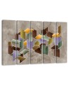 Obraz nowoczesny do pokoju na ścianę - Puzzle 3D